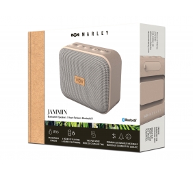 Marley Speaker | Jammin | Waterproof | Bluetooth | Cream | Portable | Wireless connection