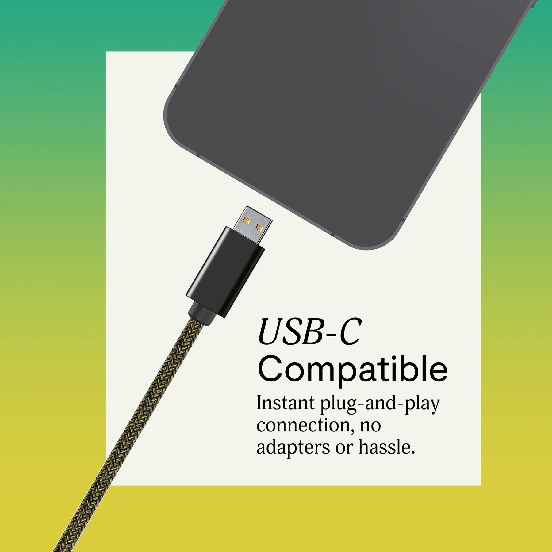 Marley Wired Earbuds | Smile Jamaica | Built-in microphone | USB Type-C | Brass