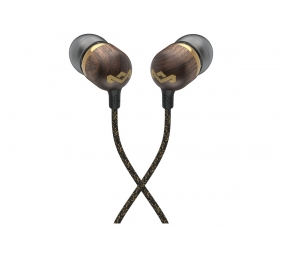 Marley Wired Earbuds | Smile Jamaica | Built-in microphone | USB Type-C | Brass