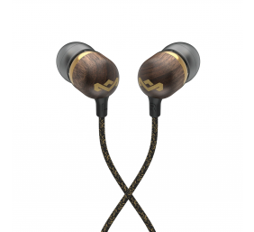 Marley Wired Earbuds | Smile Jamaica | Built-in microphone | USB Type-C | Brass