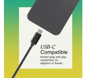 Marley Wired Earbuds | Smile Jamaica | Built-in microphone | USB Type-C | Signature Black