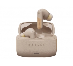 Marley Wireless Earbuds | Trenchtown | Built-in microphone | Bluetooth | ANC | Cream
