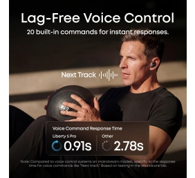 Anker Soundcore Liberty 5 Pro | Earbuds | In-Ear | Microphone | Midnight Black | Noise reduction | Wireless