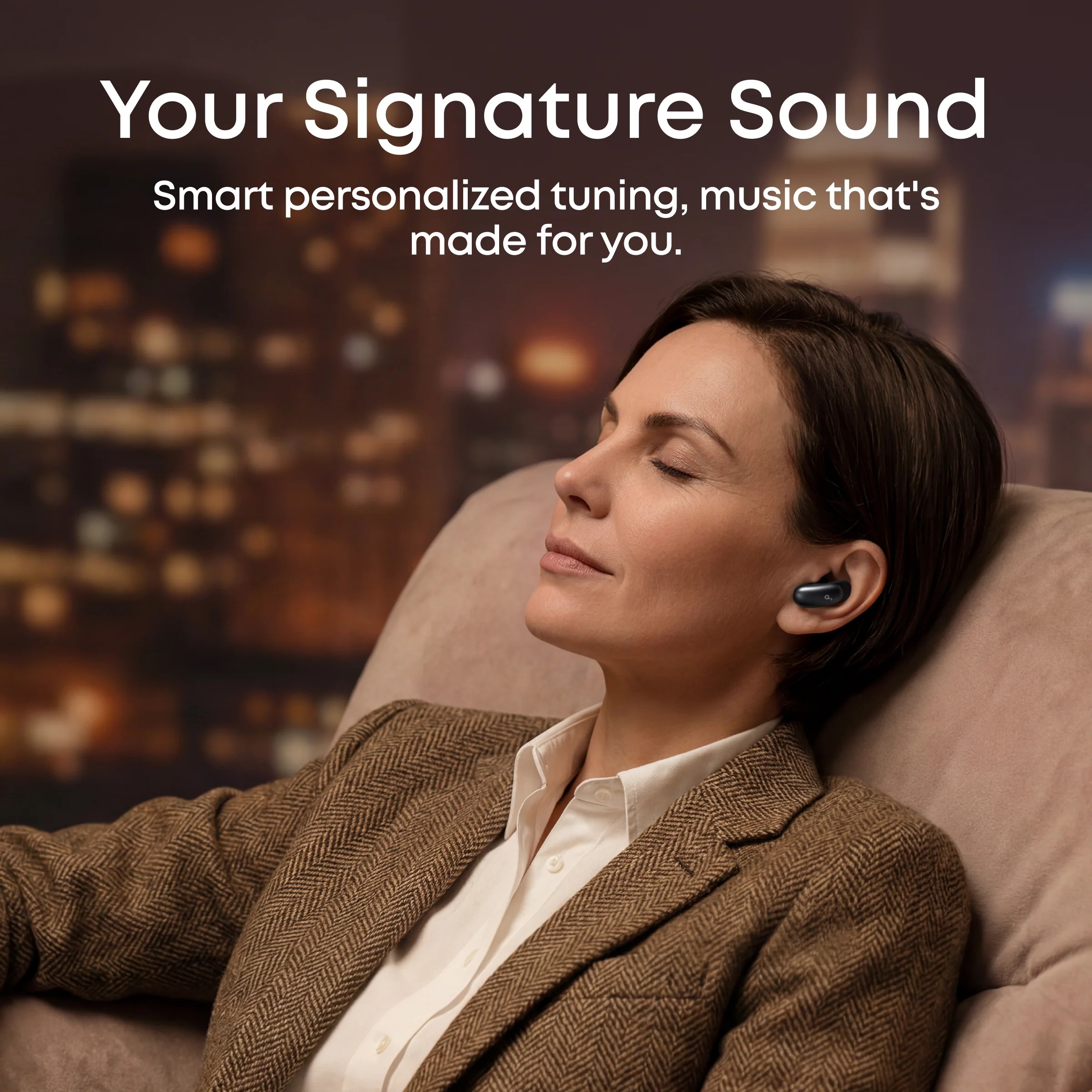 Anker Soundcore Wireless Earbuds | Liberty 5 Pro Max | Bluetooth | In-Ear | Microphone | Black | Noise canceling | Noise reduction