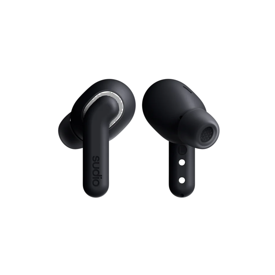 Sudio Earbuds | E4 Pro | Bluetooth | In-ear | Microphone | Midnight Black | Noise canceling | Noise reduction | Wireless