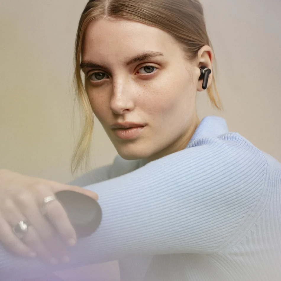 Sudio Earbuds | E4 Pro | Bluetooth | In-ear | Microphone | Midnight Black | Noise canceling | Noise reduction | Wireless