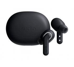 Sudio Earbuds | E4 Pro | Bluetooth | In-ear | Microphone | Midnight Black | Noise canceling | Noise reduction | Wireless
