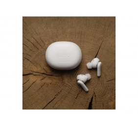 Sudio Earbuds | E4 Pro | Bluetooth | In-ear | Microphone | Cloud White | Noise canceling | Noise reduction | Wireless