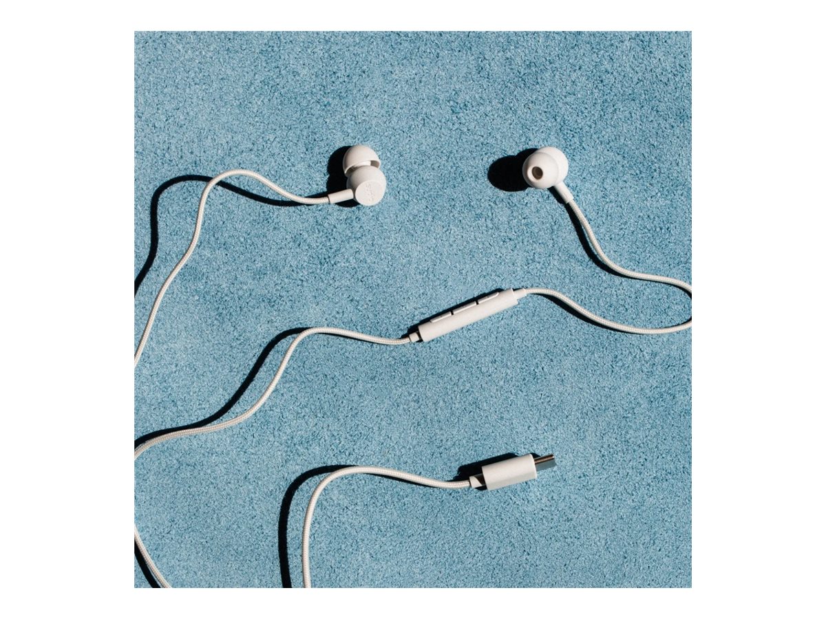 Sudio Earbuds | V3 | USB-C | In-ear | Microphone | Grey White
