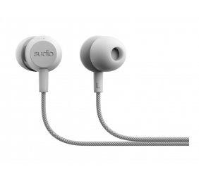 Sudio Earbuds | V3 | USB-C | In-ear | Microphone | Grey White