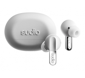 Sudio Earbuds | N3 Pro | Bluetooth | In-ear | Microphone | Chrome White | Noise canceling | Wireless
