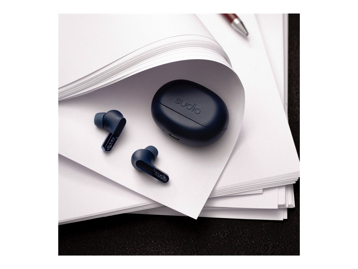 Sudio Earbuds | N3 Pro | Bluetooth | In-ear | Microphone | Midnight Navy | Noise canceling | Wireless
