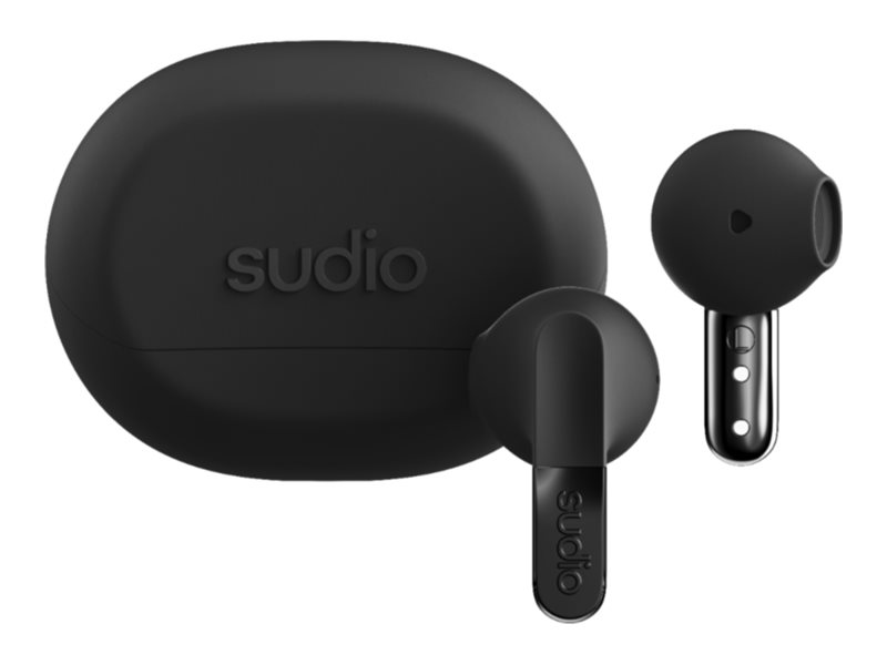 Sudio Earbuds | N3 | Bluetooth | On-ear | Microphone | Onyx Black | Wireless
