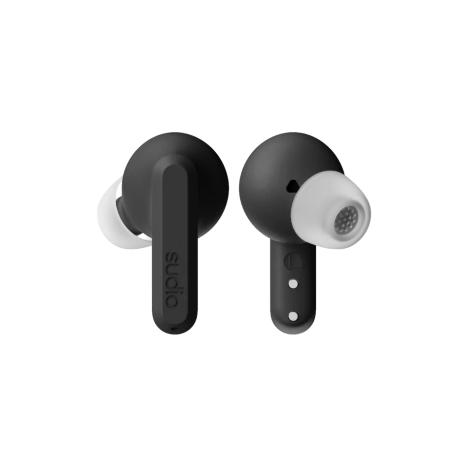 Sudio Earbuds | A3 Pro | Bluetooth | In-ear | Microphone | Cloudy Black | Noise canceling | Wireless