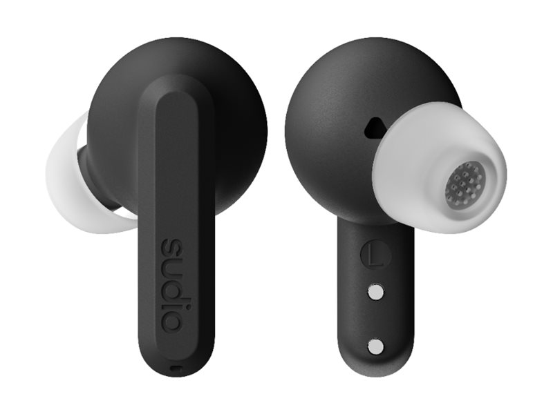 Sudio Earbuds | A3 Pro | Bluetooth | In-ear | Microphone | Cloudy Black | Noise canceling | Wireless