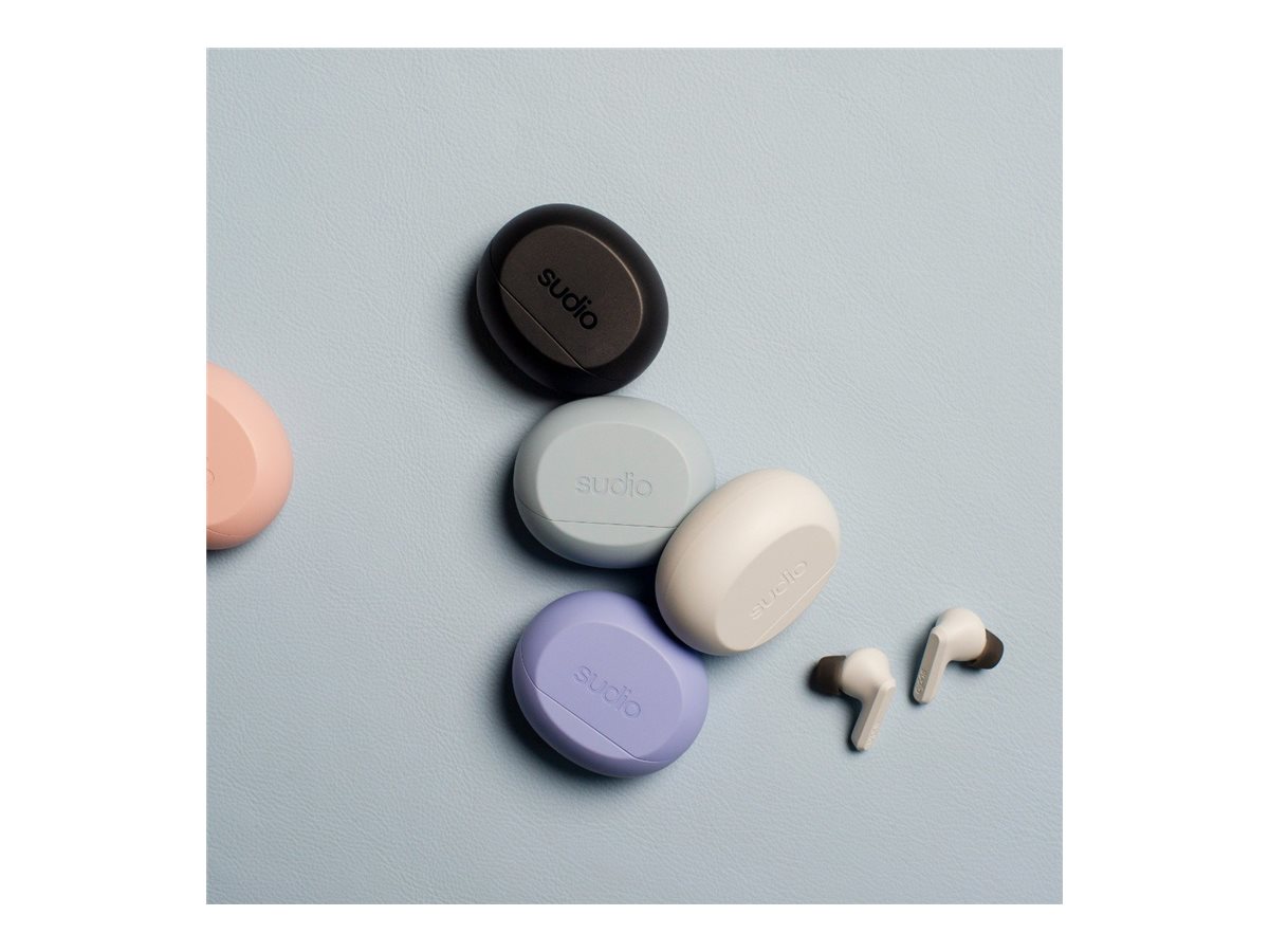 Sudio Earbuds | A3 Pro | Bluetooth | In-ear | Microphone | Cloudy Black | Noise canceling | Wireless