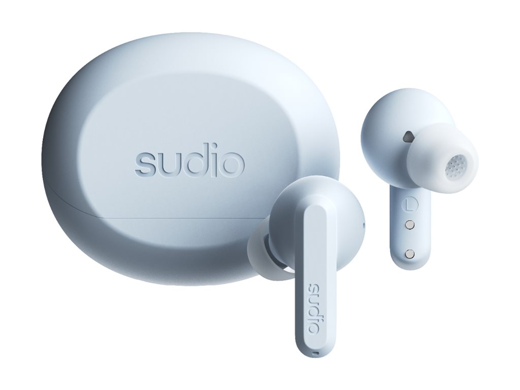 Sudio Earbuds | A3 Pro | Bluetooth | In-ear | Microphone | Powder Blue | Noise canceling | Wireless