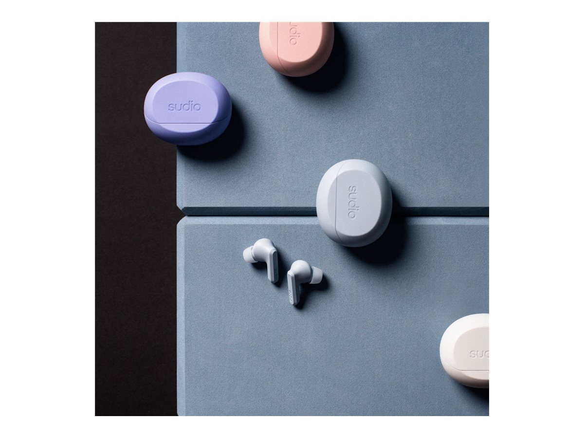Sudio Earbuds | A3 Pro | Bluetooth | In-ear | Microphone | Powder Blue | Noise canceling | Wireless