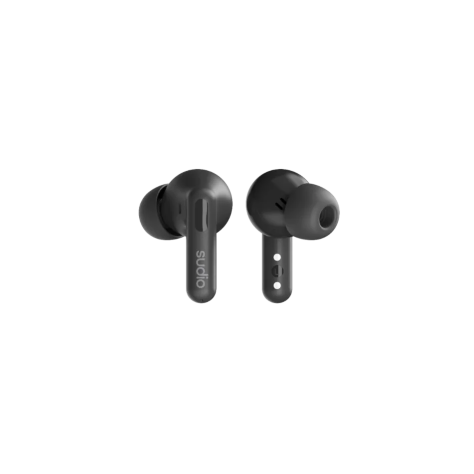 Sudio Earbuds | C8 | Bluetooth | Microphone | Black | Noise canceling | Noise reduction | Wireless
