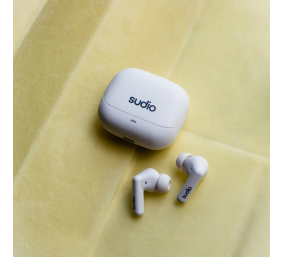 Sudio Earbuds | C8 | Bluetooth | In-ear | Microphone | White | Noise canceling | Wireless
