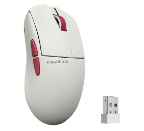 KEYCHRON G4 White Wireless Mouse