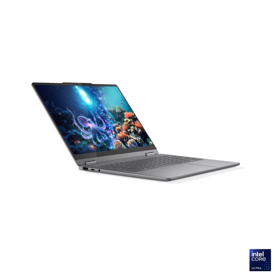 Lenovo- Yoga 7 2-in-1 14ILL10 Intel | Luna Grey | 14 " | OLED | Touchscreen | WUXGA | 1920 x 1200 pixels | Glossy | Intel Core Ultra 5 | 226V | 16 GB | Soldered LPDDR5X | Solid-state drive capacity 512 GB | Intel Arc Graphics 130V | Windows 11 Home | 802.