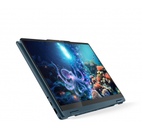 Lenovo- Yoga 7 2-in-1 14AKP10 AMD | Tidal Teal | 14 " | OLED | Touchscreen | WUXGA | 1920 x 1200 pixels | Glossy | AMD Ryzen AI 5 | 340 | 16 GB | Soldered LPDDR5 | Solid-state drive capacity 512 GB | AMD Radeon 840M Graphics | Windows 11 Home | 802.11be |