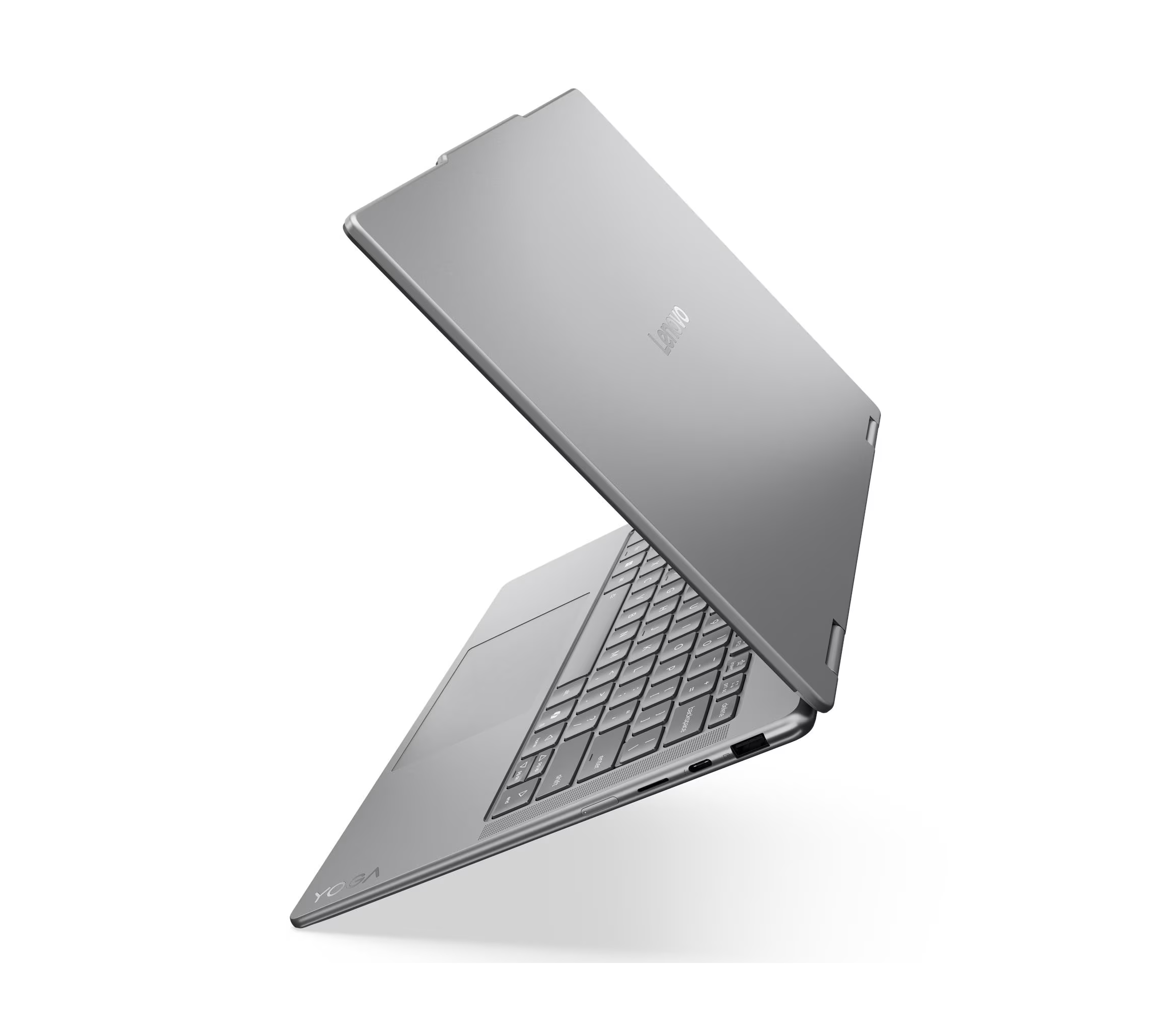 Lenovo- Yoga 7 2-in-1 14ILL10 Intel | Luna Grey | 14 " | OLED | Touchscreen | WUXGA | 1920 x 1200 pixels | Intel Core Ultra 7 | 256V | 16 GB | Soldered LPDDR5X | Solid-state drive capacity 512 GB | Intel Arc Graphics 140V | Windows 11 Home | 802.11be | Bl