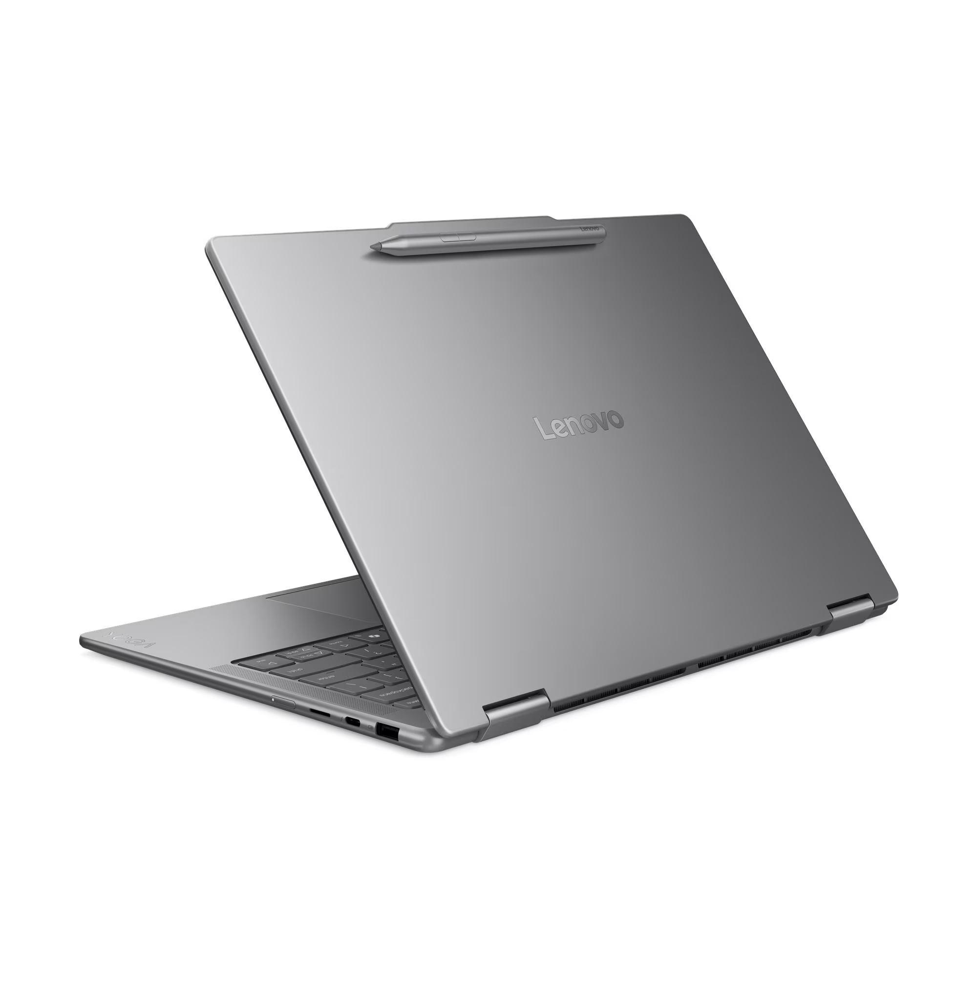 Lenovo- Yoga 7 2-in-1 14ILL10 Intel | Luna Grey | 14 " | OLED | Touchscreen | WUXGA | 1920 x 1200 pixels | Intel Core Ultra 7 | 256V | 16 GB | Soldered LPDDR5X | Solid-state drive capacity 512 GB | Intel Arc Graphics 140V | Windows 11 Home | 802.11be | Bl