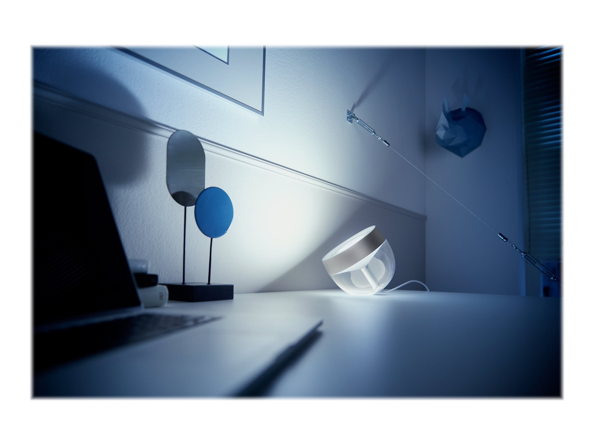 Philips Hue | Hue Iris Portable Lamp, Silver Special Edition | Silver | Portable lamp
