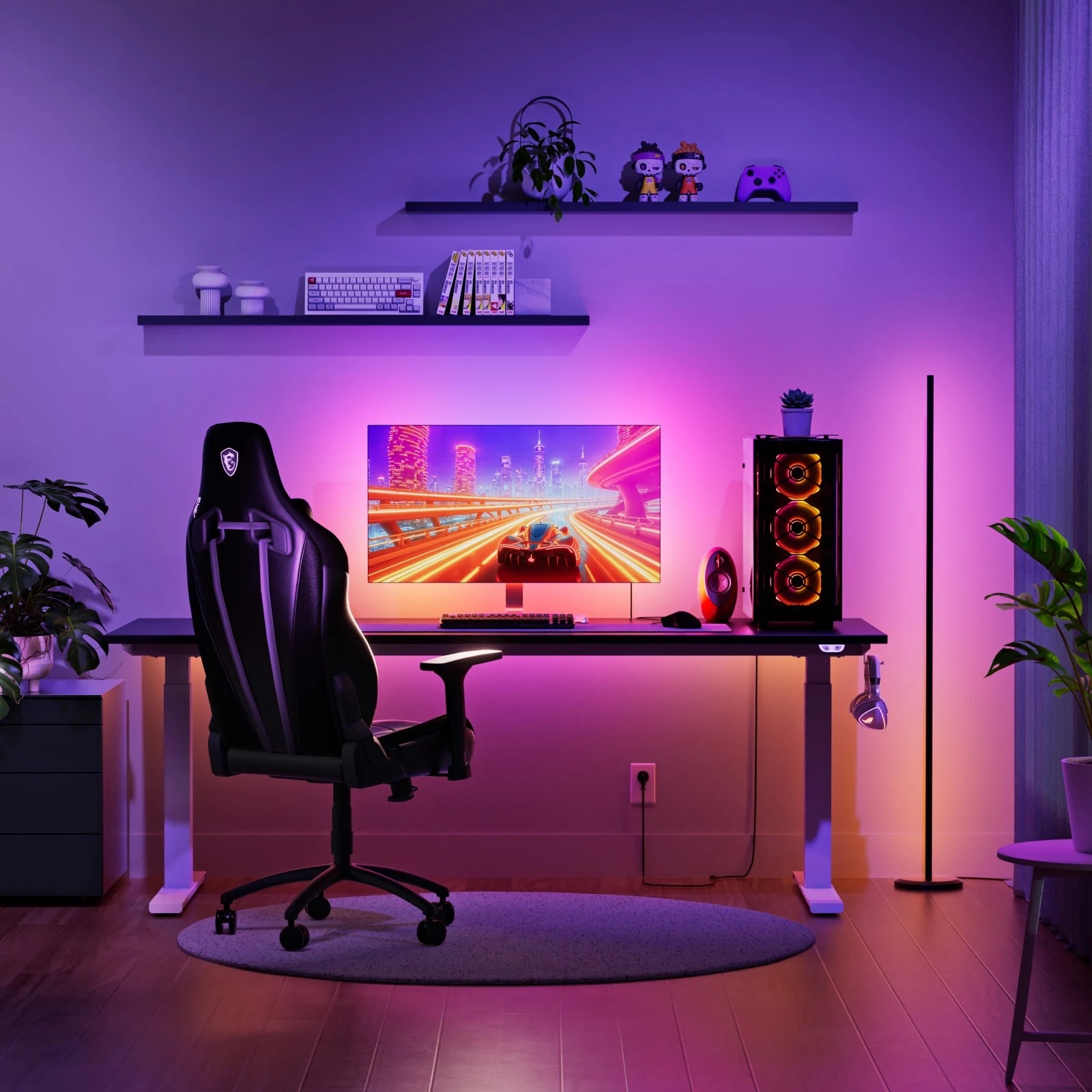 Nanoleaf 4D PC Screen Mirror Lightstrip USB, 2.5m | 10 W | Multicolor RGB