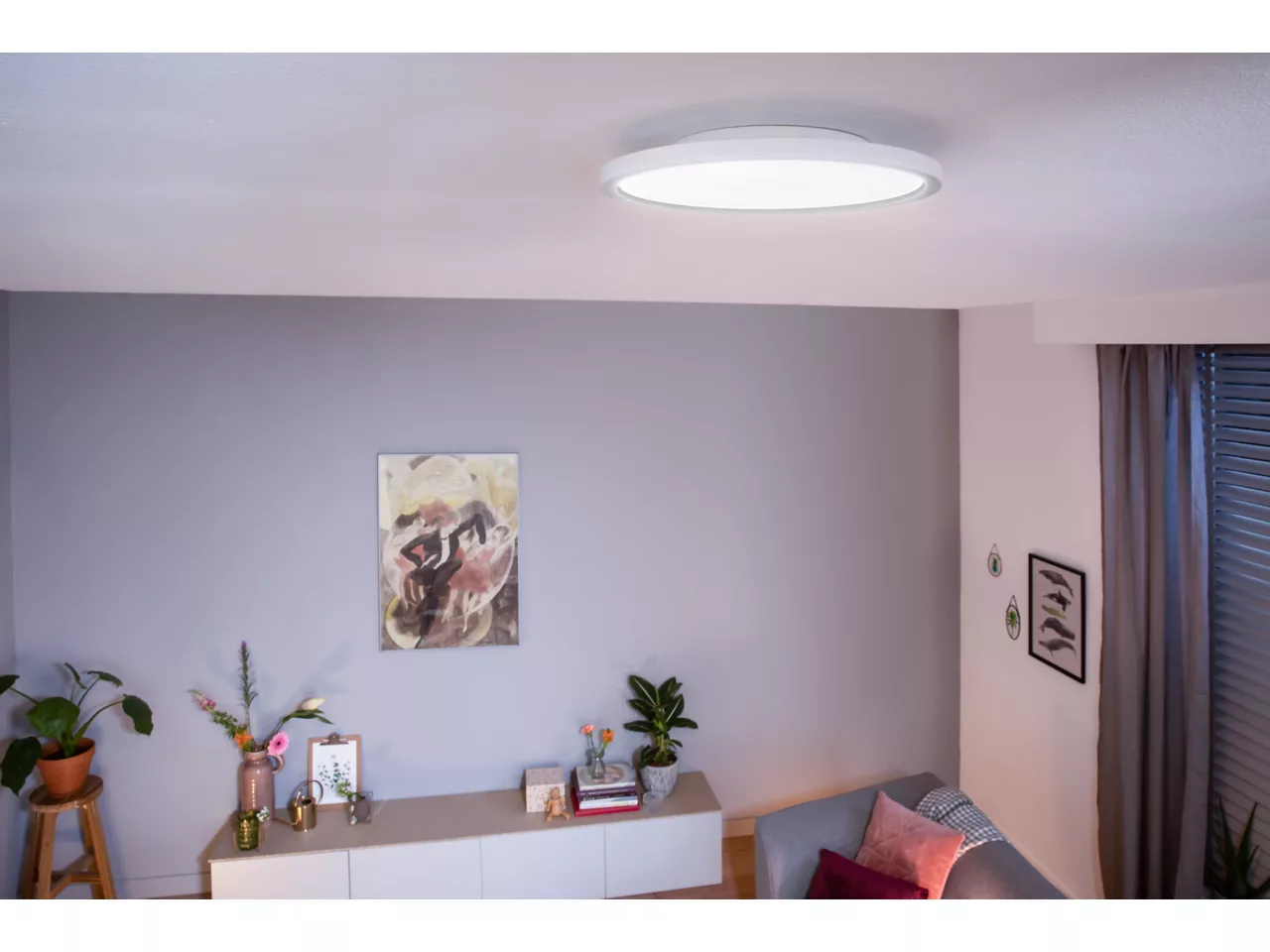 Philips Hue Aurelle Around Panel Light, White | 2200-6500 Hue White Ambiance