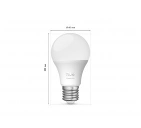 Philips Hue E WCA 806 A60 3P EU | E27 | 8 W | 16 million colours, White and colour light | Bluetooth and Zigbee