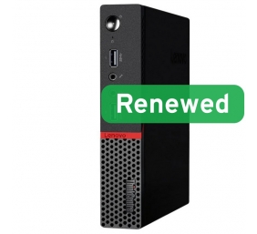Lenovo Renewed Grade A | ThinkCentre M715q | AMD Ryzen 5 | 2400GE | 8 GB | SSD | 256 GB | AMD Radeon Vega 11 | Windows 11 Pro