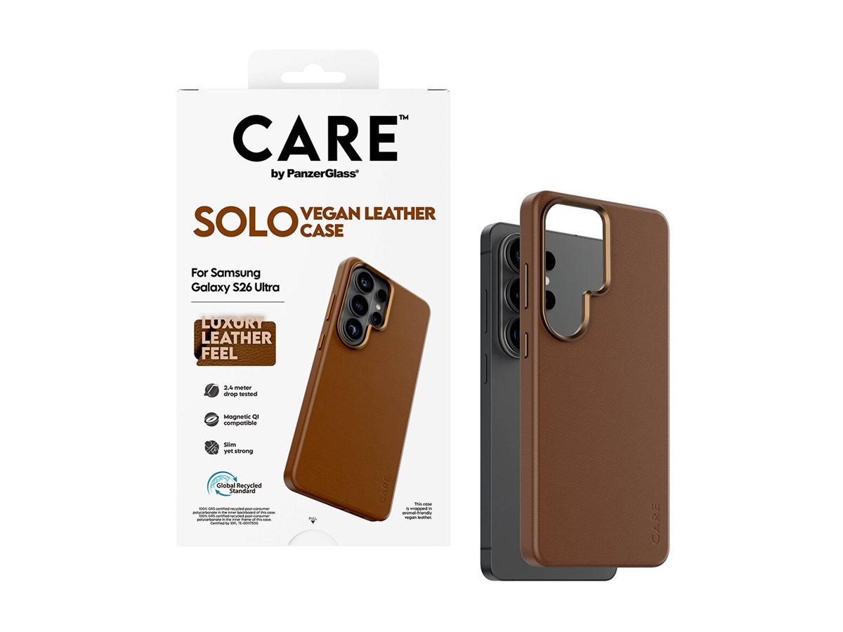 CARE by PanzerGlass Solo Case Brown Samsung New Galaxy S26 Ultra