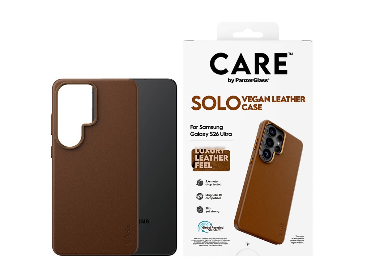 CARE by PanzerGlass Solo Case Brown Samsung New Galaxy S26 Ultra