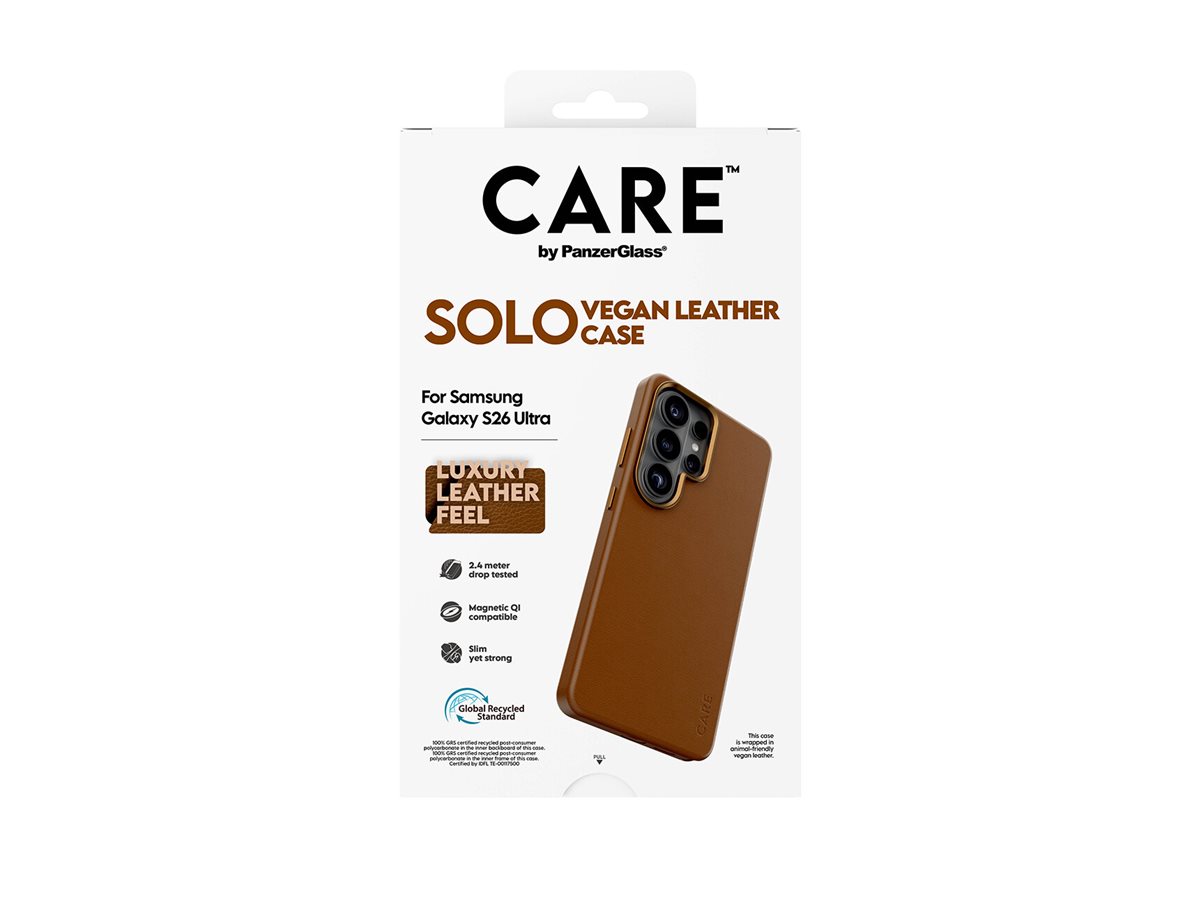 CARE by PanzerGlass Solo Case Brown Samsung New Galaxy S26 Ultra