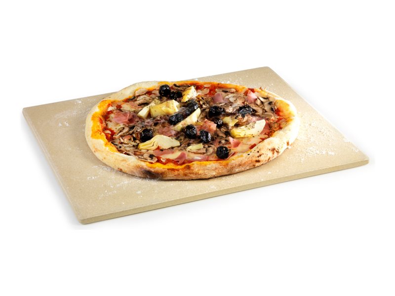 Barbecook | Dynamic Core Pizza Stone Made of Refractory Clay, 43 x 35 x 1.2 cm (per 4 pcs) | BC-ACC-7127