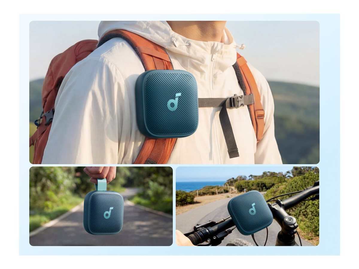Anker Soundcore Speaker | Boom Go 3i | 15 W | Waterproof | Bluetooth | Wireless connection | Portable | Blue