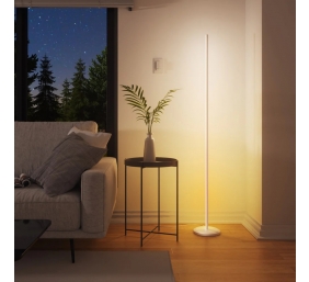 Nanoleaf Floor Lamp Smart Matter WiFi 1700Lm RGBW, White | 22 W | 16M+ colours
