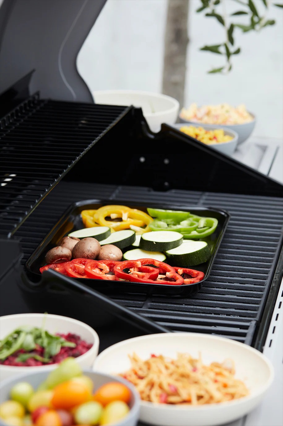 Barbecook | Reusable enamel grill pan, 34.5 x 24 x 3 cm (per 12 pcs) | BC-ACC-7080