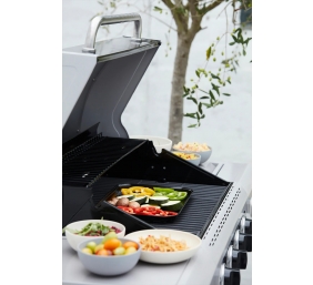 Barbecook | Reusable enamel grill pan, 34.5 x 24 x 3 cm (per 12 pcs) | BC-ACC-7080