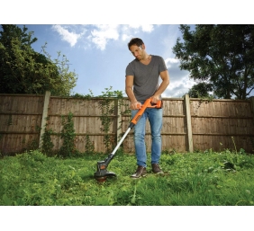 BLACK & DECKER Lawnmower - trimmer ST182320-QW, 18V, 1x2.0 Ah | Cordless