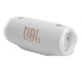 JBL Charge 6 Nešiojama garso kolonėlė, Bluetooth, White
