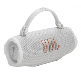 JBL Charge 6 Nešiojama garso kolonėlė, Bluetooth, White