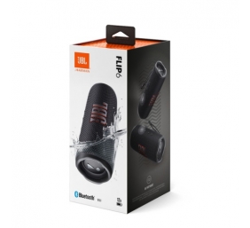 JBL Flip 6 Nešiojama garso kolonėlė, Wireless, Bluetooth, Black