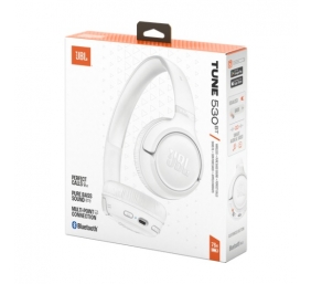 JBL Tune 530BT Belaidės ausinės, Bluetooth, White