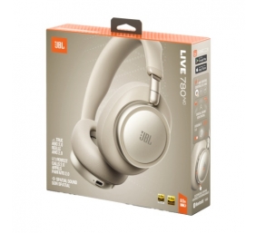 JBL Live 780NC Belaidės ausinės, Bluetooth, Champagne