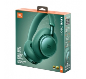 JBL Live 780NC Belaidės ausinės, Bluetooth, Green