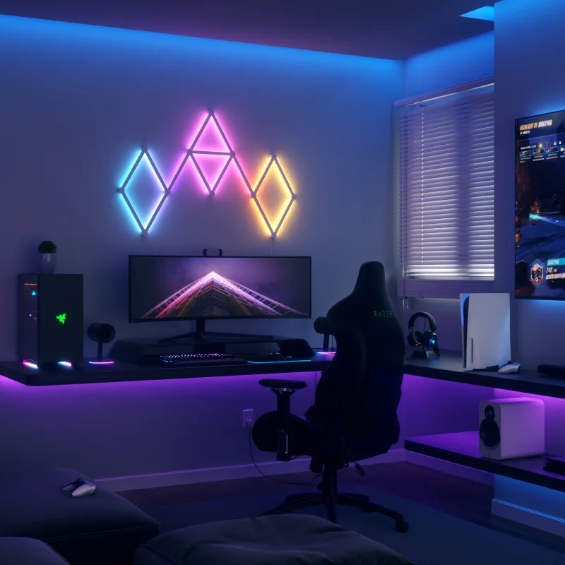 Nanoleaf | Lines Starter Kit (9 panels) | 16M+ colors